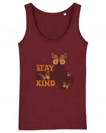 Stay Kind Burgundy