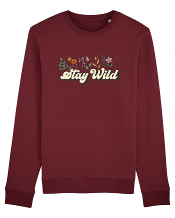 Stay Wild Burgundy