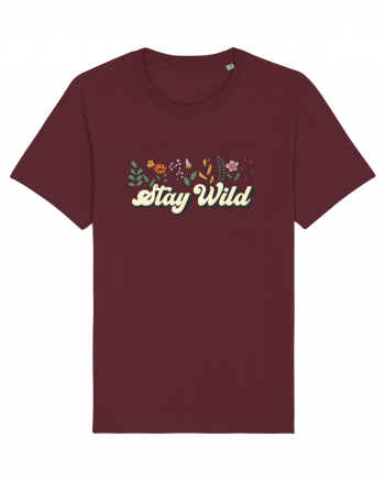 Stay Wild Burgundy