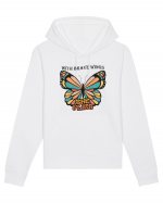 With Brave Wings She Flies Hanorac Unisex Drummer