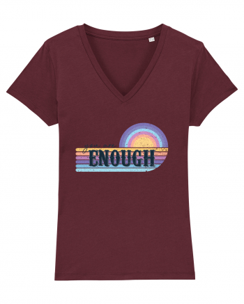 You Are Enough Burgundy