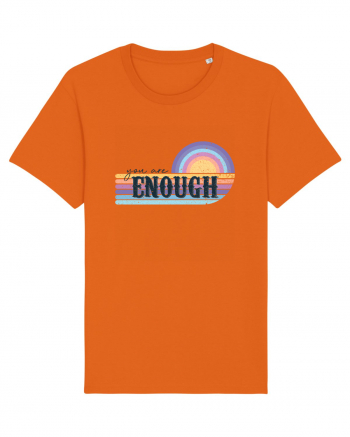 You Are Enough Bright Orange