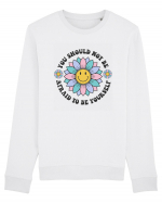 You Should Not Be Afraid To Be Yourself Bluză mânecă lungă Unisex Rise