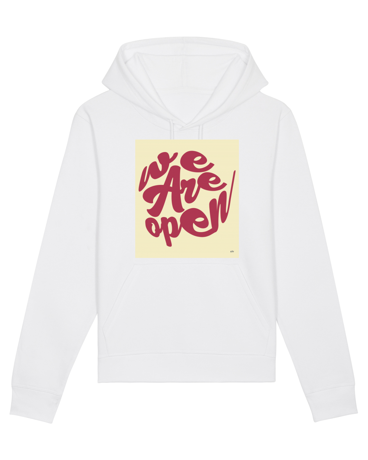 Hanorac Unisex Drummer White