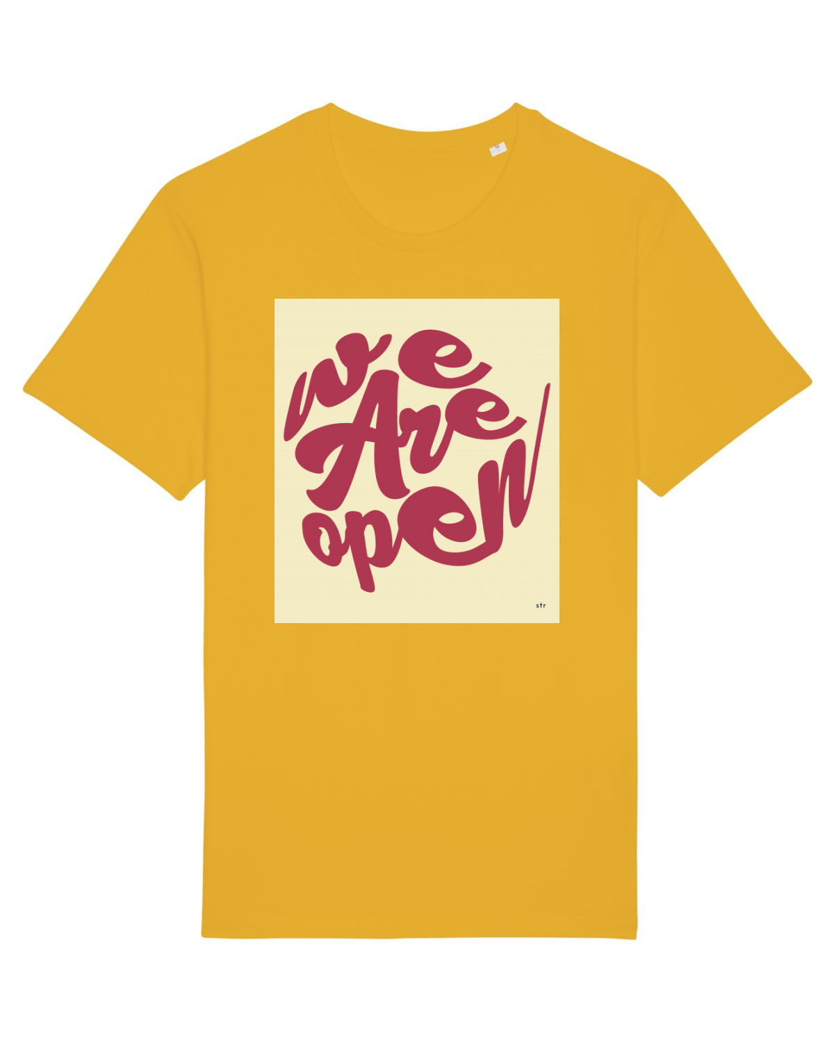 Tricou mânecă scurtă Unisex Rocker Spectra Yellow