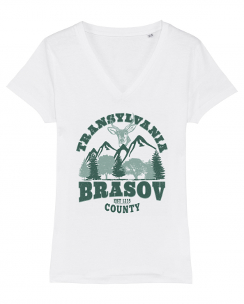 Transylvania Brasov County Est 1235 White