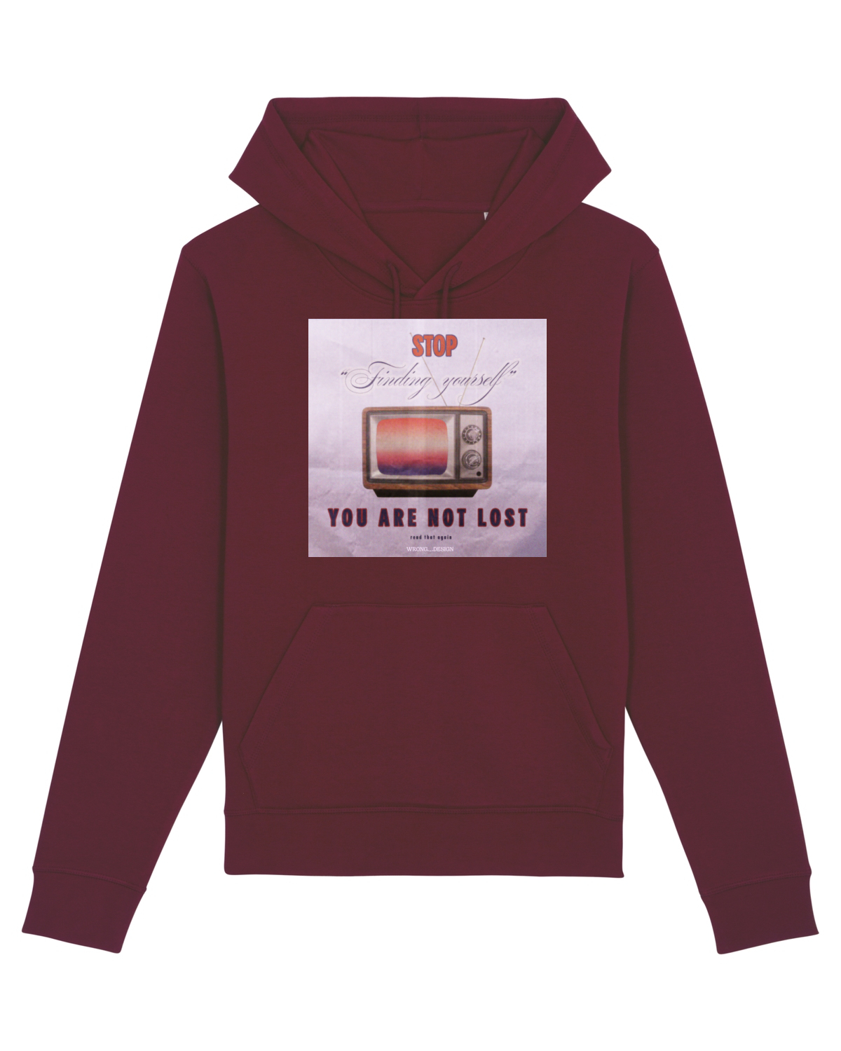 Hanorac Unisex Drummer Burgundy