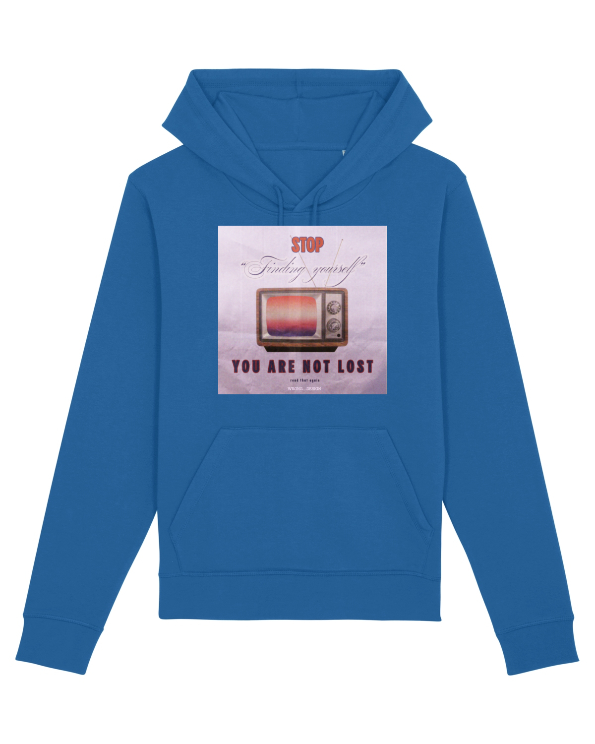 Hanorac Unisex Drummer Royal Blue