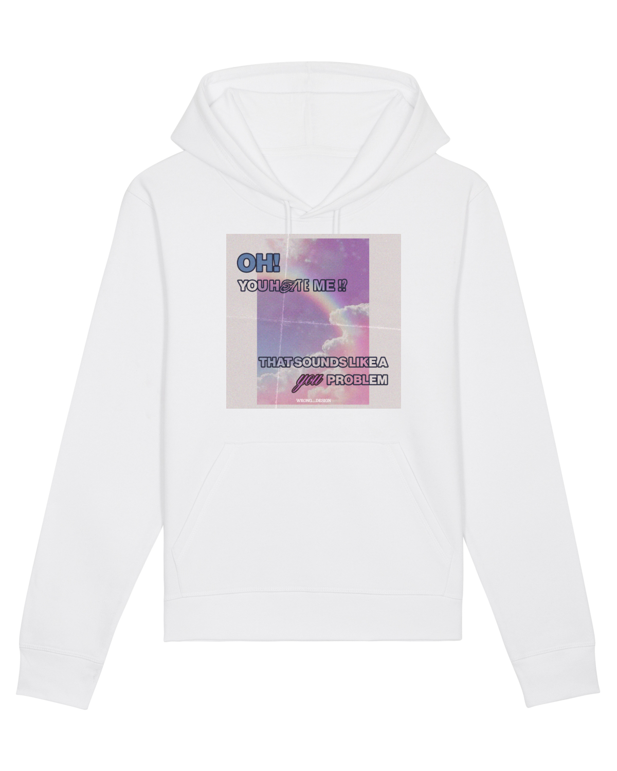 Hanorac Unisex Drummer White