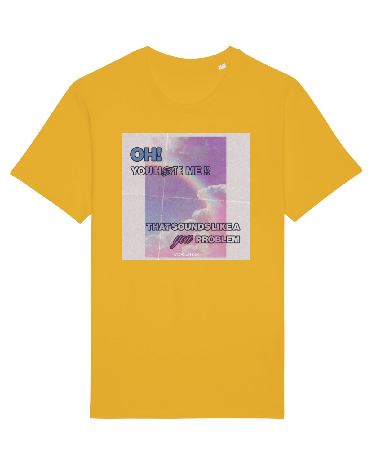 Tricou mânecă scurtă Unisex Rocker Spectra Yellow