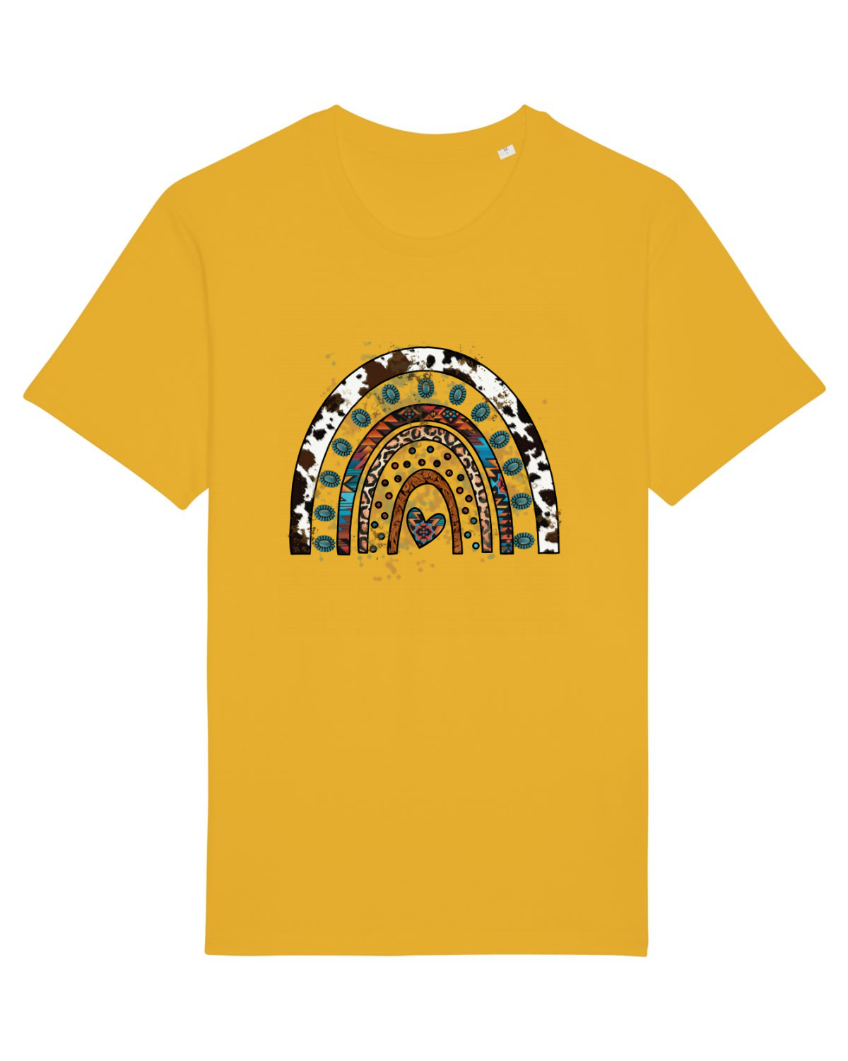 Tricou mânecă scurtă Unisex Rocker Spectra Yellow