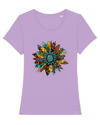 Vintage Summer Sunflower Lavender Dawn