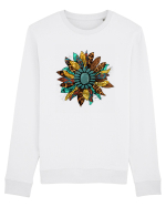 Vintage Summer Sunflower Bluză mânecă lungă Unisex Rise
