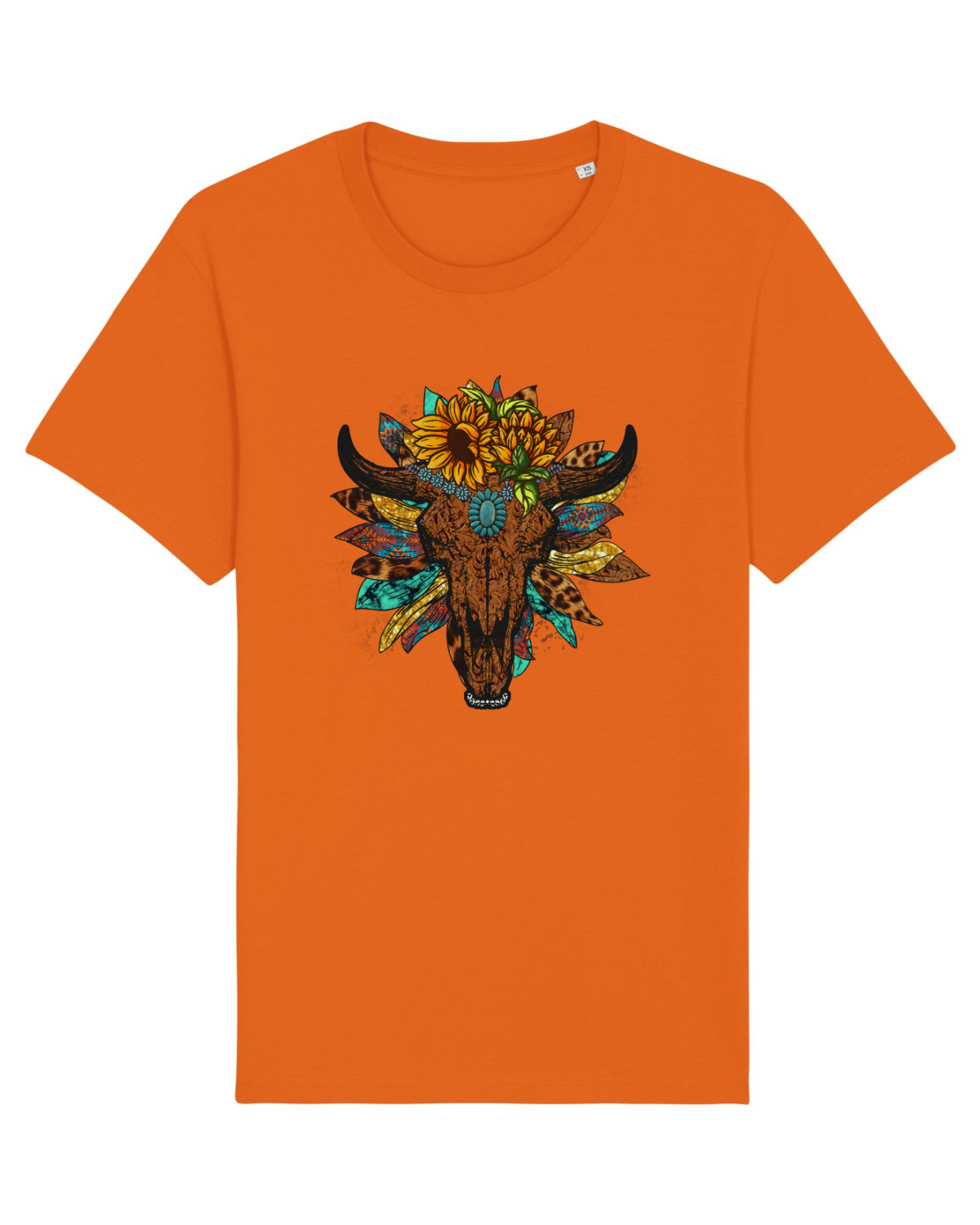 Tricou mânecă scurtă Unisex Rocker Bright Orange