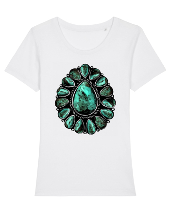 Western Vintage Gem White