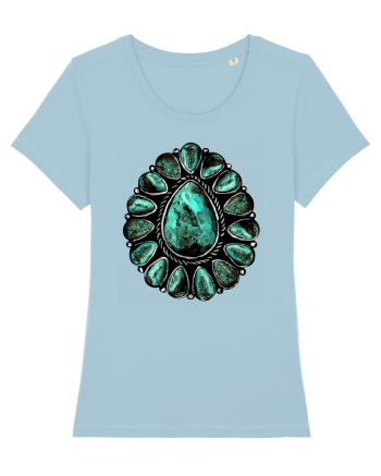 Western Vintage Gem Sky Blue