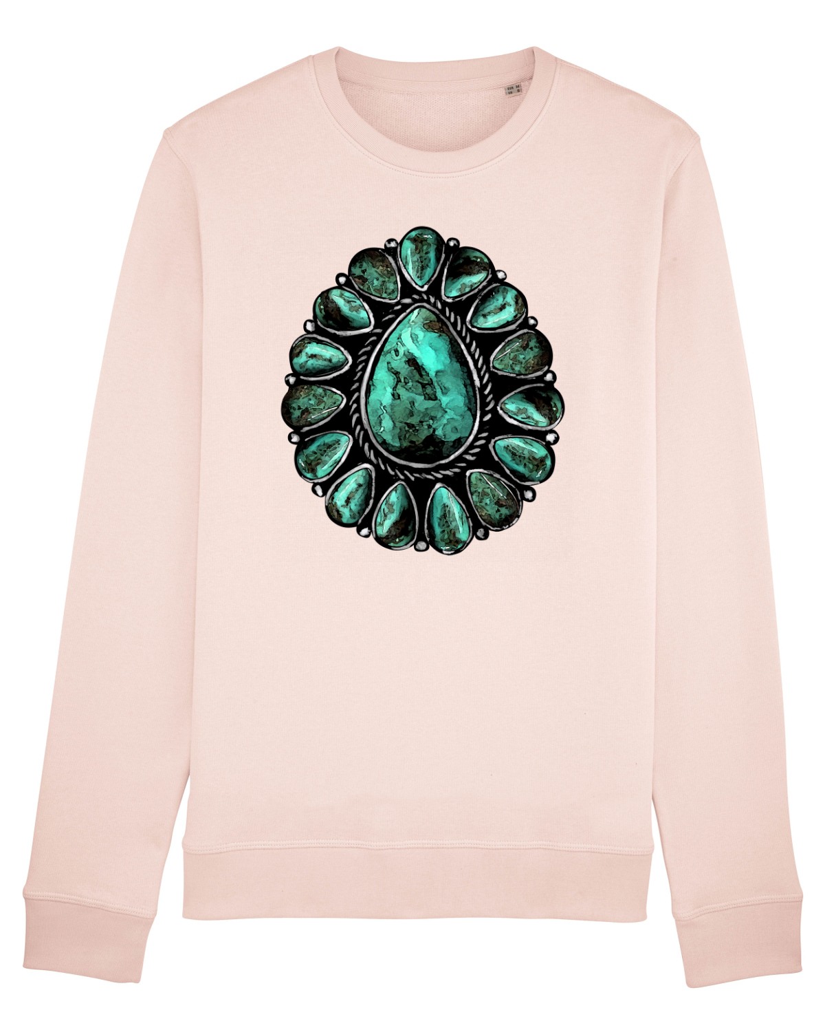 Bluză mânecă lungă Unisex Rise Candy Pink