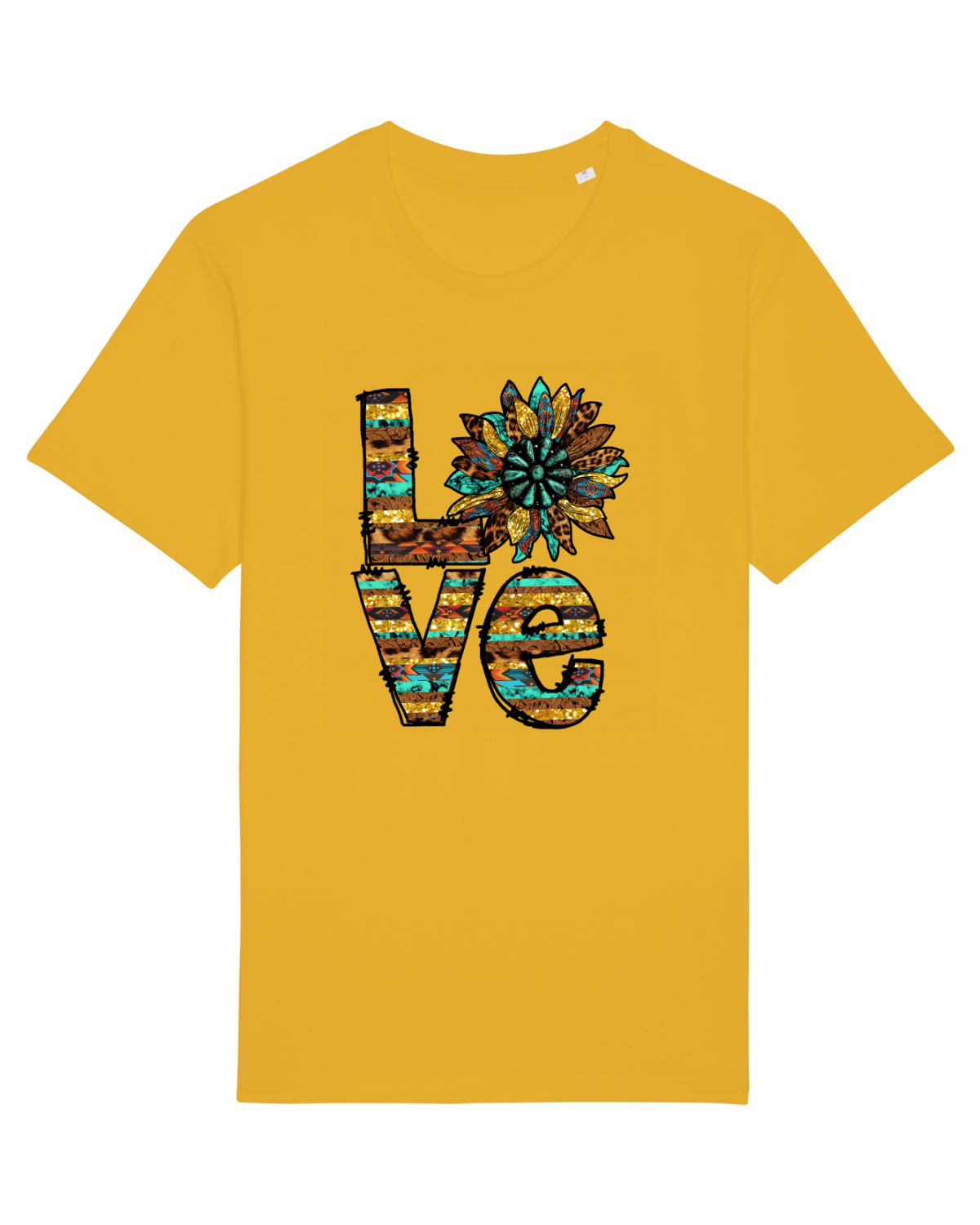 Tricou mânecă scurtă Unisex Rocker Spectra Yellow