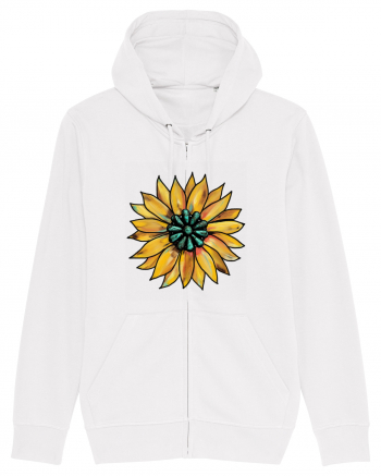 Sunflower Western Yellow White