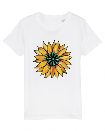 Sunflower Western Yellow White