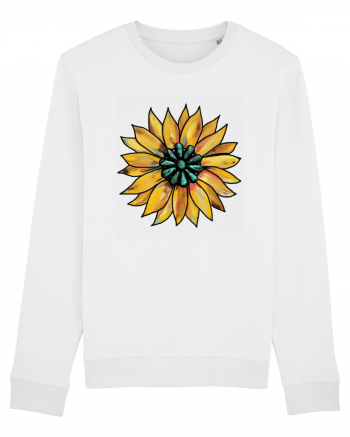 Sunflower Western Yellow White