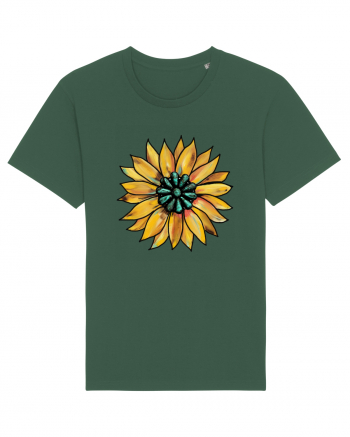 Sunflower Western Yellow Bottle Green