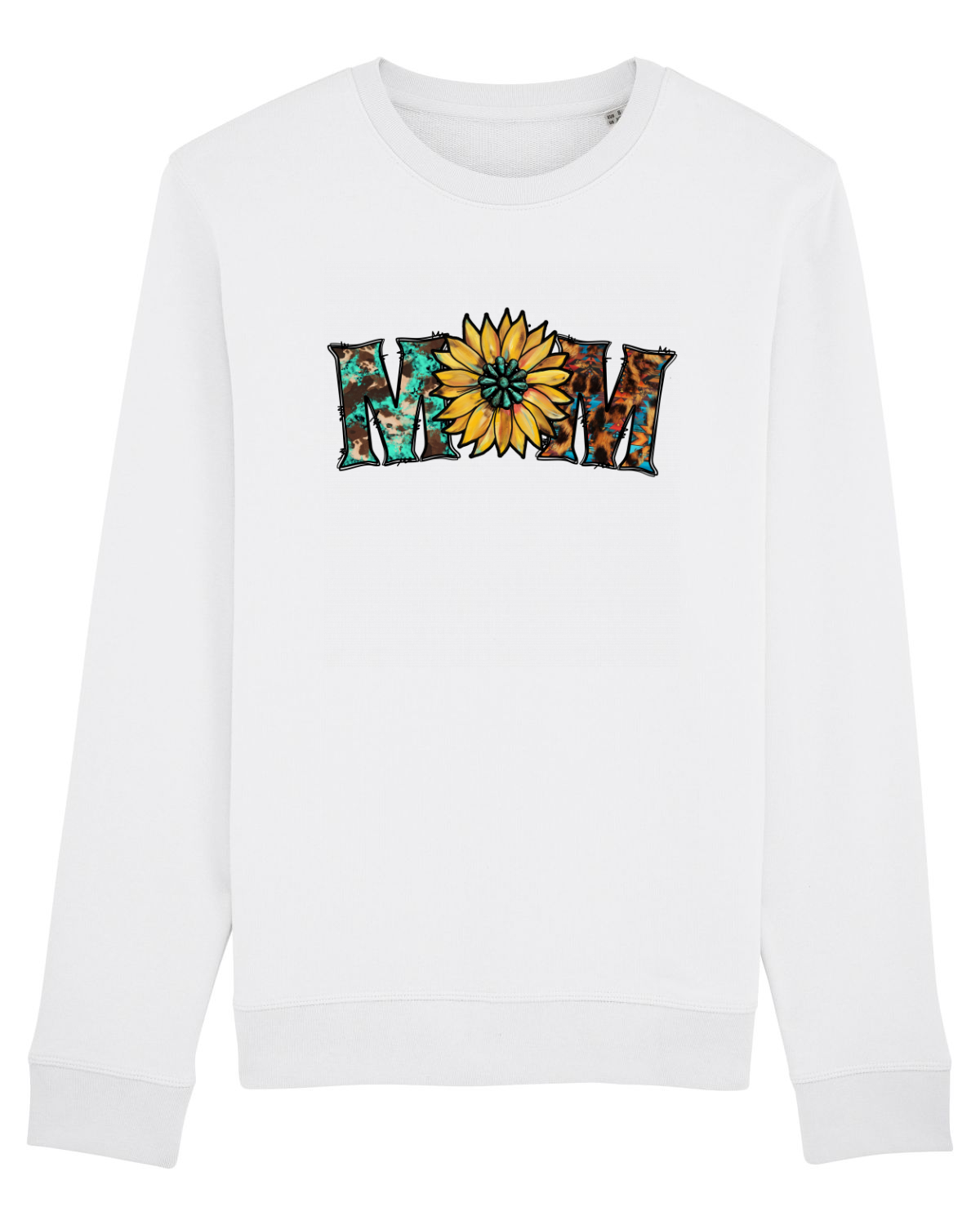 Bluză mânecă lungă Unisex Rise White