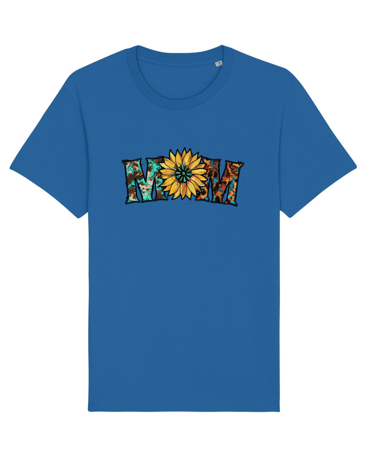 Tricou mânecă scurtă Unisex Rocker Royal Blue