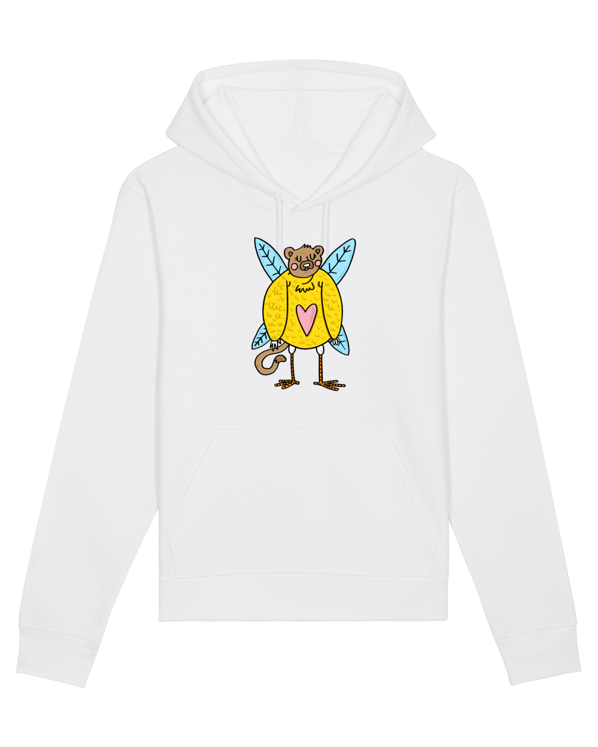 Hanorac Unisex Drummer White