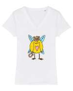 Weird Animal #2 Tricou mânecă scurtă guler V Damă Evoker