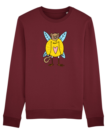 Weird Animal #2 Burgundy