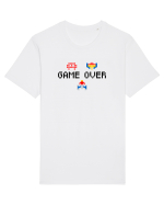 Game Over Tricou mânecă scurtă Unisex Rocker