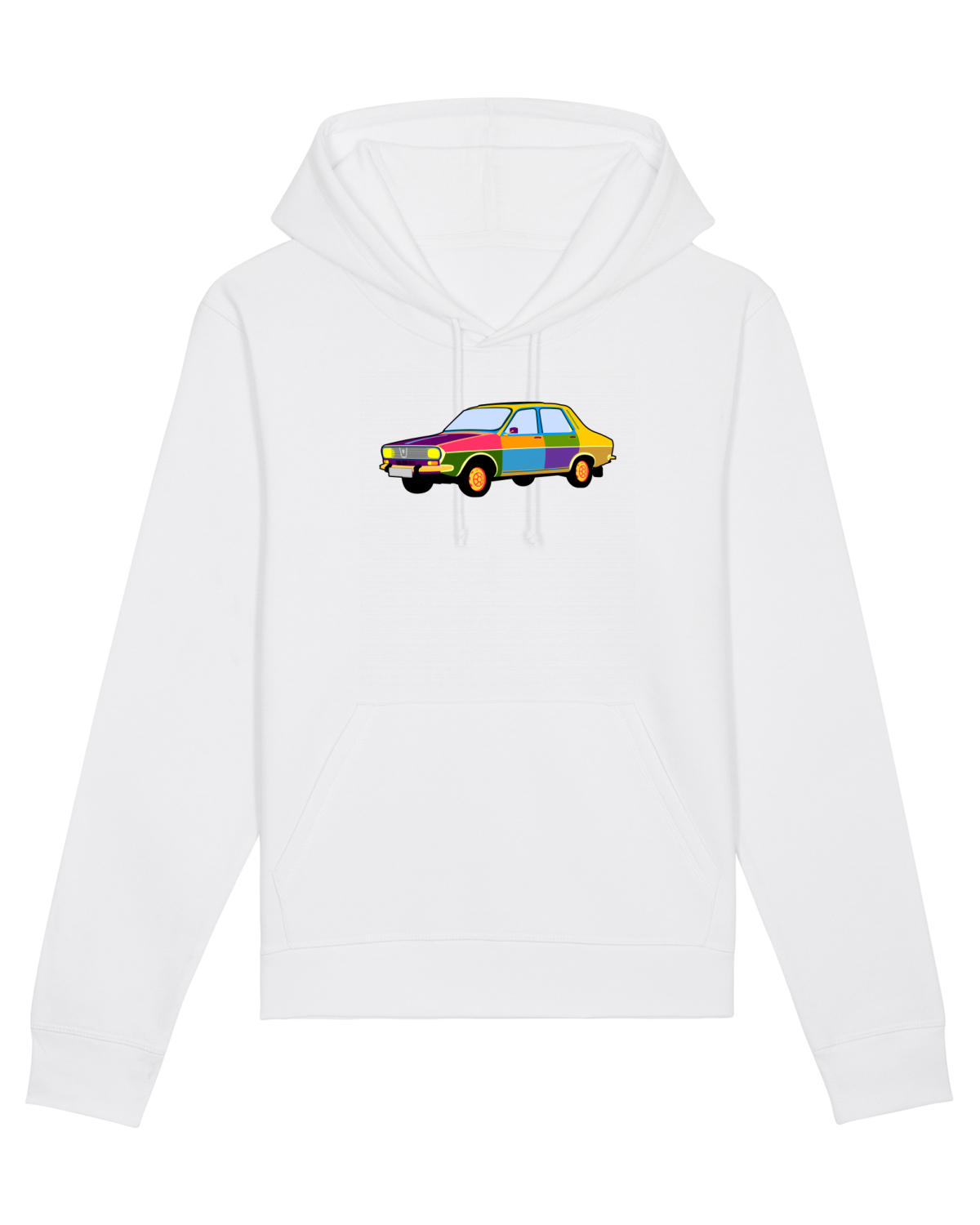 Hanorac Unisex Drummer White
