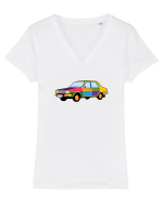 Dacia Tricou mânecă scurtă guler V Damă Evoker