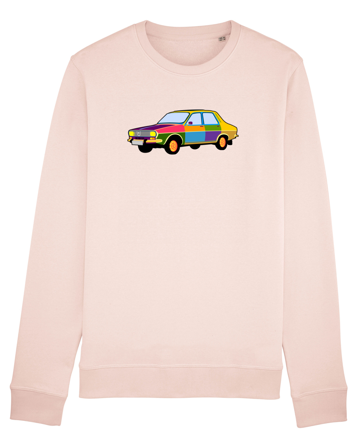 Bluză mânecă lungă Unisex Rise Candy Pink