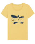 Aloha Hawaii Tricou mânecă scurtă guler larg fitted Damă Expresser