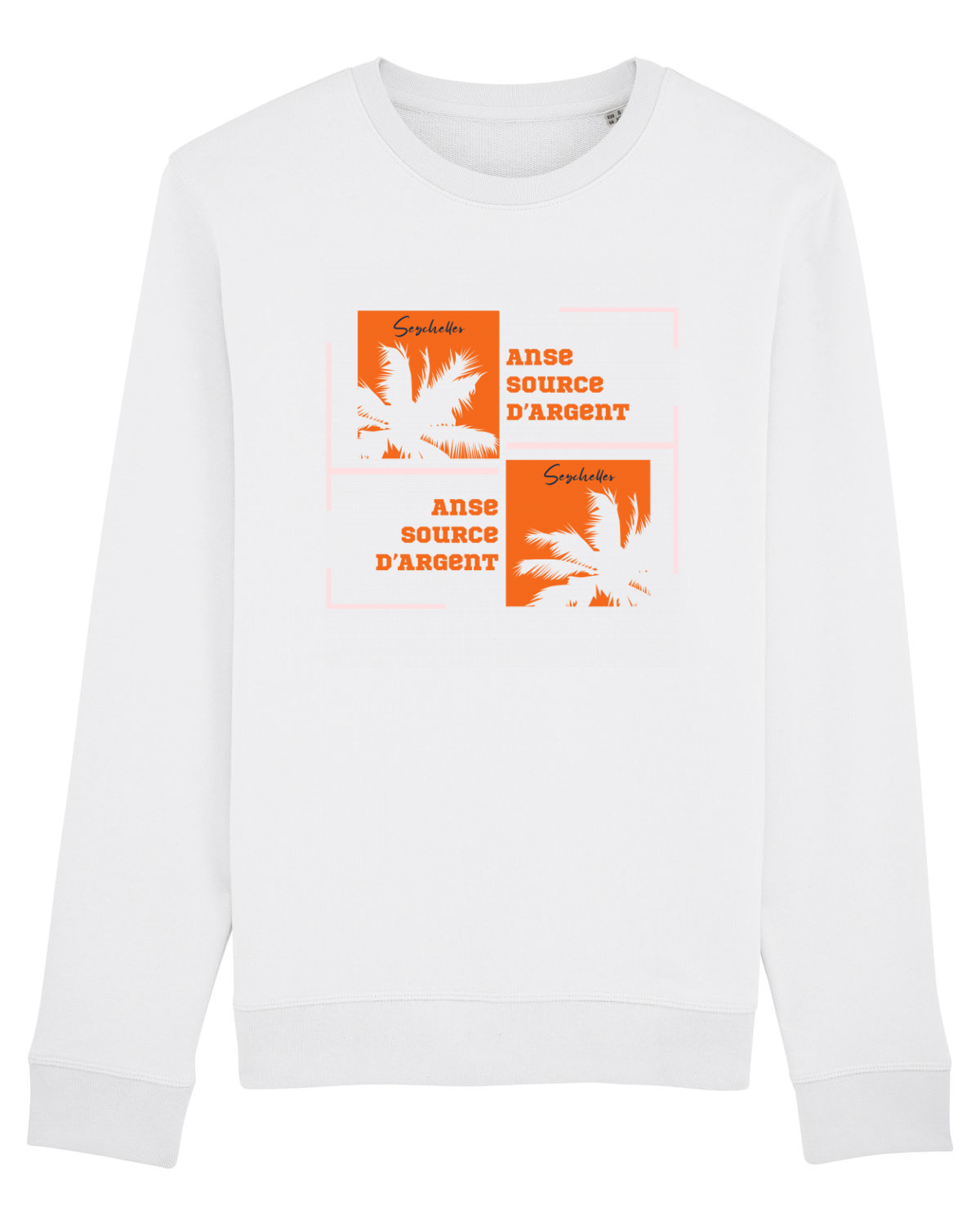 Bluză mânecă lungă Unisex Rise White