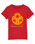 Beach Vibes Blue Ocean San Diego Tricou mânecă scurtă  Copii Mini Creator