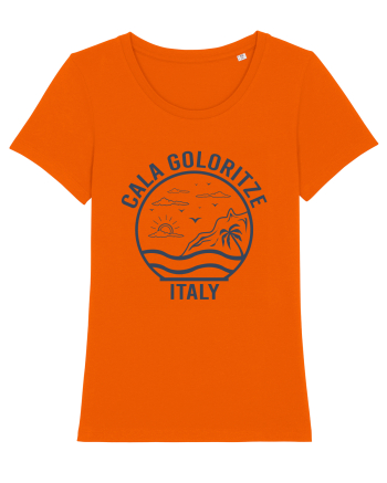 Cala Goloritze Italy Bright Orange