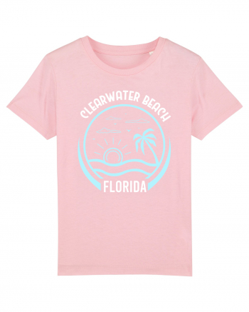 Clearwater Beach Florida Cotton Pink