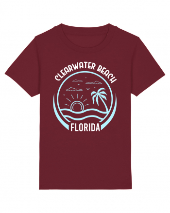 Clearwater Beach Florida Burgundy