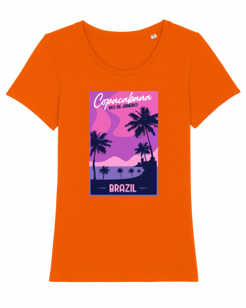 Copacabana Brazil Bright Orange