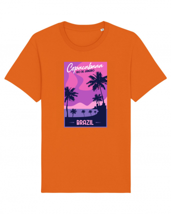 Copacabana Brazil Bright Orange