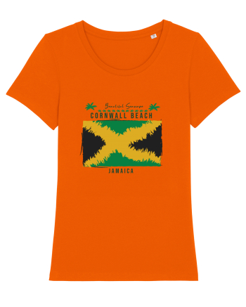 Cornwall Beach Jamaica Bright Orange