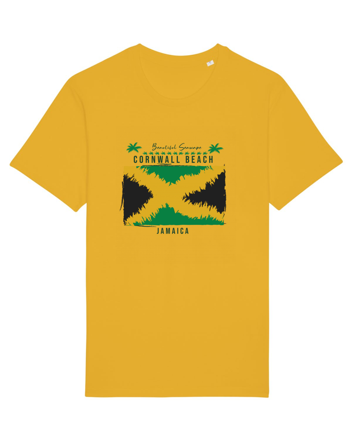 Tricou mânecă scurtă Unisex Rocker Spectra Yellow