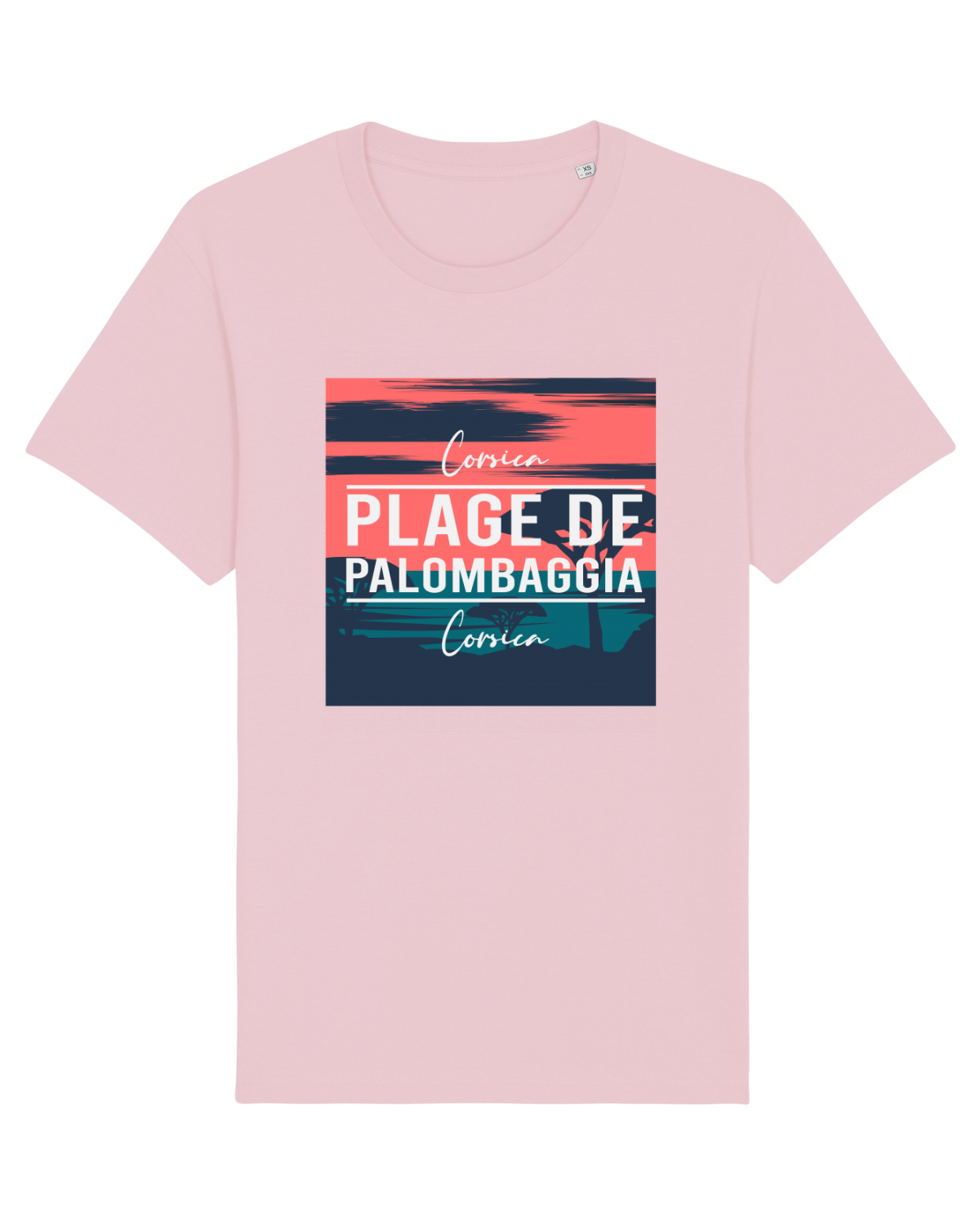 Tricou mânecă scurtă Unisex Rocker Cotton Pink