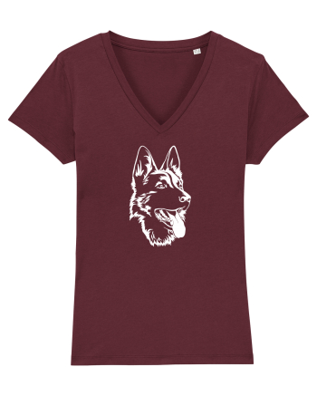Dog lover Burgundy