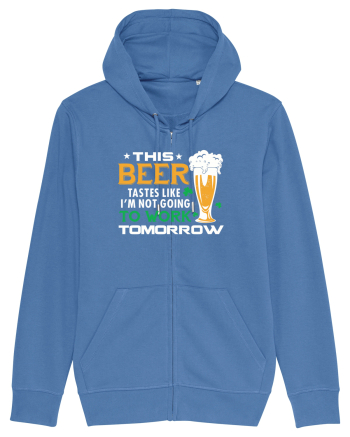 This beer Bright Blue