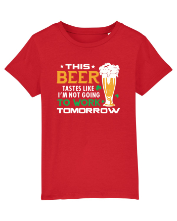 This beer Red