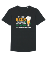 This beer Tricou mânecă scurtă guler larg Bărbat Skater